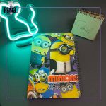 دفتر خط دار مینیون