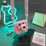 دوربین باب اسفنجی صورتی