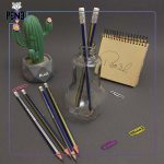 مداد مشکی پاک کن دار ام کیو