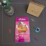 مدادرنگی 12 رنگ پالمو صورتی