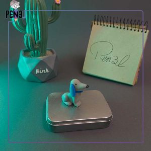 پاک کن سه بعدی طرح سگ