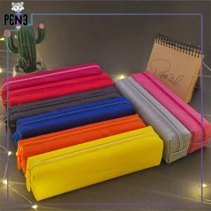 جامدادی ساده باریک پارچه برزنتی