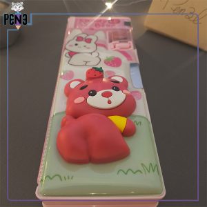 جامدادی کتابی نوستالژی اسکوییشی خرسی