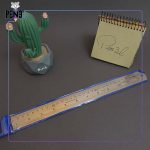 خط کش 30 سانتی فلزی