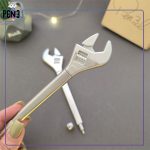 خودکار آبی ابزار آچار فرانسه نقره ای