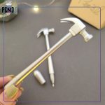 خودکار آبی ابزار چکش نقره ای