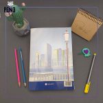 دفتر 100 برگ صندلی پشت