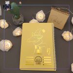 دفتر آیلار زرد تک شاخ