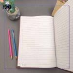 دفتر قهوه سپهر خط دار