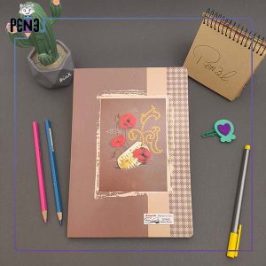 دفتر پلاک و گل پشت