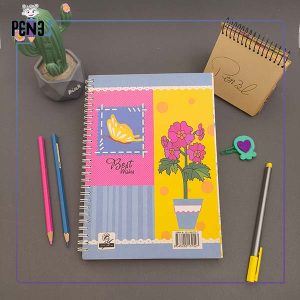 دفتر گلدون جاندارک پشت