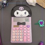 ماشین حساب کرومی بنفش