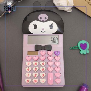 ماشین حساب کرومی بنفش