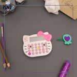 ماشین حساب کله کیتی صورتی