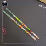 مداد مشکی فانتزی ماین سبز پاستلی