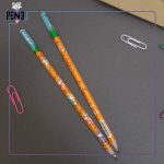 مداد ماین نارنجی طرح ببر