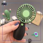 مینی فن شارژی مشکی سبز