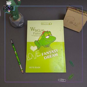 دفتر ۸۰ برگ قورباغه‌ای