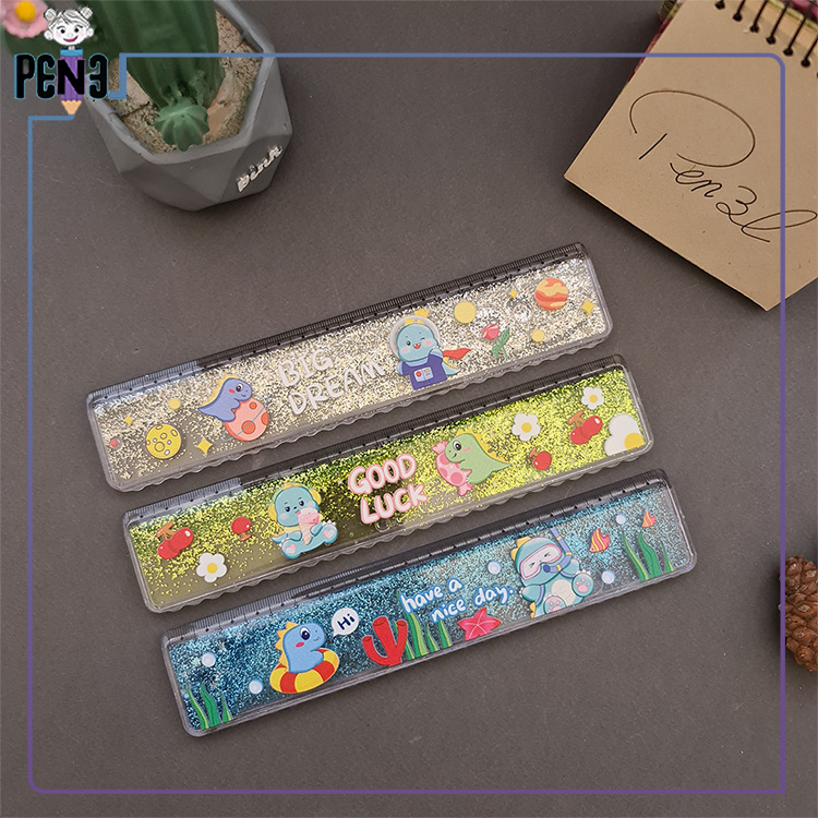 خط کش آکواریومی دایناسور اصلی خط کش آکواریومی دایناسور 20 سانتی