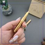 خودکار آبی طرح گلوله