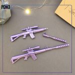 خودکار اسلحه کلاشینکف بنفش