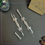 خودکار شمشیر اژدها نقره ای