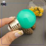 لامپ خواب توپی ال ای دی 1 وات سبز