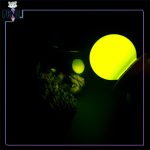 لامپ خواب توپی ال ای دی 1 وات سبز