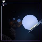 لامپ خواب توپی ال ای دی 1 وات سفید