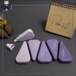 لاک غلط گیر مثلثی پاستیلی بنفش