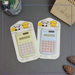 ماشین حساب ساده رنگی پاستلی