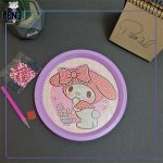 نقاشی الماسی قابدار دایره ملودی