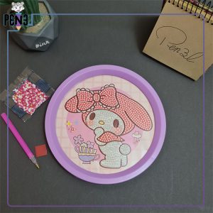 نقاشی الماسی قابدار دایره ملودی