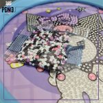 نقاشی نگینی قابدار دایره ای کورومی