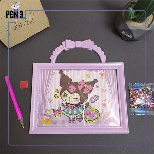 نقاشی الماسی کرومی ایستاده