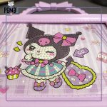 نقاشی الماسی کورومی ایستاده2