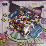 نقاشی الماسی کورومی ایستاده3