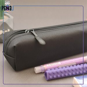 جامدادی تک زیپ مشکی ساده