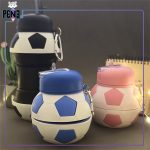 قمقمه تاشو توپ فوتبال رنگی