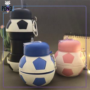 قمقمه تاشو توپ فوتبال رنگی