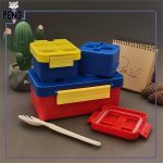 لانچ باکس لگو قرمز 3 تکه