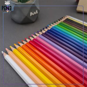 رنگ های مداد رنگی 24 رنگ استدلر