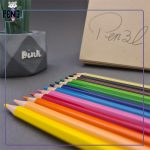 رنگ های مدادرنگی 12 رنگ استدلر