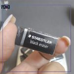 پاک کن مشکی استدلر black eraser staedtler کوچک