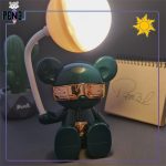 نور آفتابی چراغ مطالعه خرسی سبز