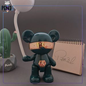 چراغ مطالعه خرسی سبز