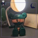 نور مهتابی چراغ مطالعه خرسی سبز