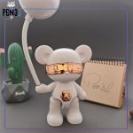 چراغ مطالعه خرسی سفید