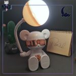 نور مهتابی چراغ مطالعه خرسی سفید