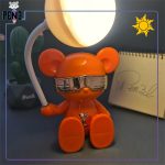 چراغ مطالعه شارژی رومیزی خرسی